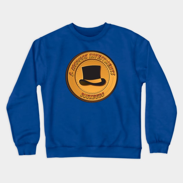 S. McDuck Investments Crewneck Sweatshirt by DeepDiveThreads